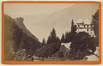 Hotel du Grisbach; R. Leuthold, Swiss, active Interlaken, Switzerland 1860s - 1870s, 1870 - 1875; Albumen silver print