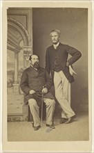 Cap. Grant. Col. Rigby; J. Nichol, Scottish, active Nairn, Scotland 1860s, about 1865; Albumen silver print