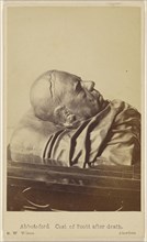 Abbotsford. Cast of Scott after death; George Washington Wilson, Scottish, 1823 - 1893, September 20, 1865; Albumen silver