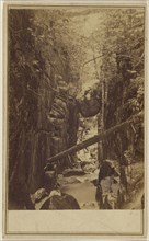 Flume Franconia; Attributed to John P. Soule, American, 1827 - 1904, 1870s; Albumen silver print