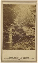 Gibbs' Falls - The Naiades; John P. Soule, American, 1827 - 1904, 1870s; Albumen silver print