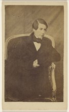 young boy, seated; Bailly & Maurice; 1865 - 1870; Albumen silver print
