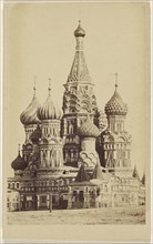 Church of St. Basil, Moscow, 12 Sept '66; Attributed to Russian; September 12, 1866; Albumen silver print