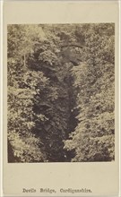 Devils Bridge, Cardiganshire; British; 1864 - 1866; Albumen silver print