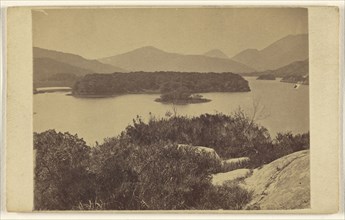 Killarney: The Upper Lake; John Hudson, Irish, active Glasgow, Scotland 1860s - 1870s, 1862 - 1865; Albumen silver print