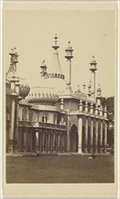 Front Pavillion. Brighton; William H. Mason, British, active Brighton, England 1860s, 1864 - 1865; Albumen silver print