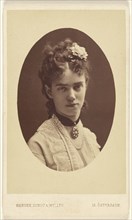 Empress of Austria; Hansen & Schou & Weller; 1865 - 1875; Albumen silver print