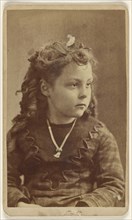 little girl, in 3,4 profile; Brainard F. Childs, American, 1841,1842 - 1921, 1865 - 1870; Albumen silver print