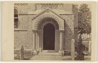 Entrance to the Royal Pew Whippingham Church; Brown & Wheeler; 1864 - 1866; Albumen silver print