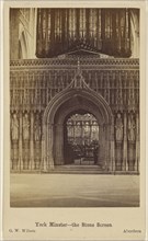 York Minster - The Stone Screen; George Washington Wilson, Scottish, 1823 - 1893, October 8, 1865; Albumen silver print