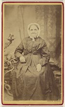 Perhaps Great Grandmother Simpkin; James Millard, British, active Wigan, England 1860s, 1865 - 1875; Albumen silver print