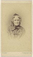 Mrs. Wm. Ware, wife of Unitarian minister; Philipp Hoff, German, active Frankfurt, Germany 1860s - 1870s, 1860s; Albumen silver