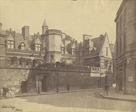 Hotel Cluny, Paris; Francis Frith & Co; Paris, France; about 1871; Albumen silver print