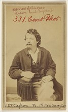 John E.F. Cleghorn, Pt 1st. New Jersey Cav. Civil War victim; Decamp & Crane; about 1865; Albumen silver print