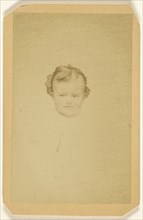 child, printed in vignette-style; Gaston, French, active 1870s, 1865 - 1875; Albumen silver print
