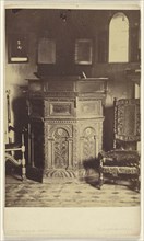 Baxter's Pulpit; S. Howard, British, active Kidderminster, England 1860s, about 1865; Albumen silver print