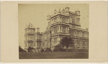 Wollaton Hall. Lord Middleton near Nottingham; William Woodward & Company; October 24, 1865; Albumen silver print