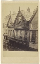 Chester. view of buildings; Minshull & Hughes; September 8, 1865; Albumen silver print