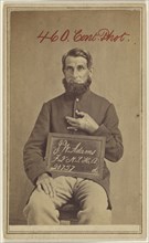 J.W. Adams, F 2 N.T.H.A. 20757 d, Civil War victim; American; 1862 - 1872; Albumen silver print