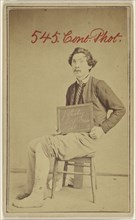 J. Shuhey, E 57. Mass. 18746 d., Civil War victim; American; 1862 - 1872; Albumen silver print