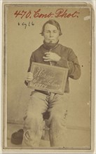 J. Briggs T 8th Pa. Cav. 19989 d. - Civil War victim; American; 1864 - 1870; Albumen silver print