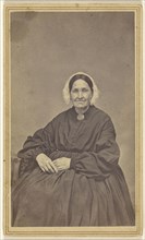 Mrs. Patten; D.O. Furnald, American, active Manchester, New Hampshire 1860s - 1870s, 1865 - 1870; Albumen silver print