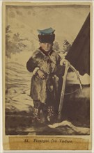Finnegut fra Vadsoe; Marcus Selmer, Norwegian, 1819 - 1900, active Bergen, Norway 1860s, about 1867; Hand-colored albumen