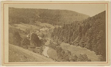Vallee des roches Plombieres; Attributed to Gehanne, French, active Plombiéres, France 1860s, 1865 - 1875; Albumen silver print
