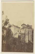 building, probably in Italy; Adolfo Adolphe of Paris, French, active 1860s, 1865 - 1870; Albumen silver print