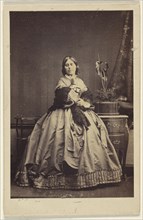 Miss Ward; Camille Silvy, French, 1834 - 1910, 1862 - 1865; Albumen silver print