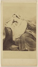 Medora. Ary Scheffer. Leprix. copy of a painting; Charles Taber & Co; 1870-1872; Albumen silver print