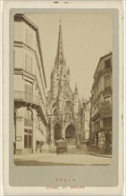 Rouen. Eglise St. Maclou; Le Comte, French, active Rouen, France 1860s, 1865 - 1870; Albumen silver print