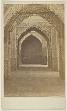 Hallway at the Alhambra; 1865 - 1875; Albumen silver print
