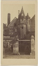 Hotel de la Croix Blanches, Tours; French; 1865 - 1875; Albumen silver print