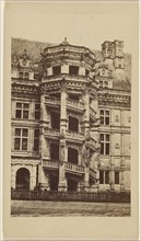 Blois. View of an  building; French; 1865 - 1875; Albumen silver print