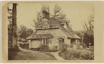Exterior of Rose Cottage, Blaise Hamlet; 1867; Albumen silver print