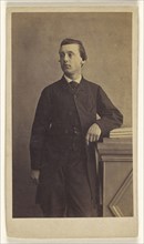 man, standing; B.B. et Cie; 1870 - 1875; Albumen silver print