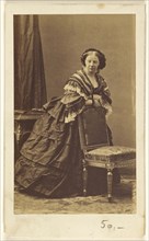 Mme MacMahon; Disdéri & Cie; 1862 - 1866; Albumen silver print