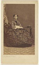 woman, seated; Disdéri & Cie; 1862 - 1864; Albumen silver print