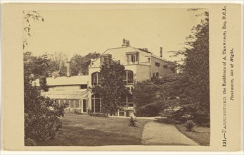Farringford, The Residence of A. Tennyson, Esq. D.C.L., Freshwater, Isle of Wight; Frank Mason Good, English, 1839 - 1928