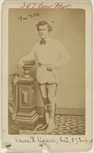 Chas. W. Read, Co I. 37 Infy. Civil War victim; American; 1864 - 1872; Albumen silver print