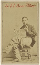 H. Rodgers, Civil War victim; American; about 1870; Albumen silver print