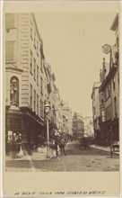 High St. Exeter from Corner of North St; William Spreat, British, active Exeter, England 1860s, November 27, 1865; Albumen