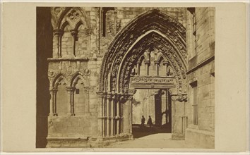 Chapel Royal. Holyrood; British; September 19, 1865; Albumen silver print