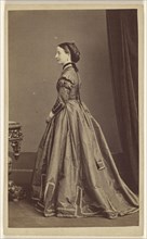 Katie White. Oct. 1867; Joseph Collier, American, born Scotland, 1836 - 1910, October 1867; Albumen silver print