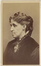 Louisa May Alcott, 1832 - 1888, George Kendall Warren, American, 1834 - 1884, 1870 - 1875; Albumen silver print