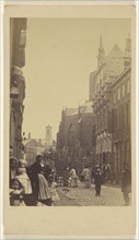 High St. The Hague; A. Jager, Danish, active Amsterdam, Netherlands 1860s - 1870s, about 1865; Albumen silver print