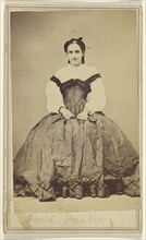 Rosita Pecabia; A.S. Hinckley, American, active 1870s - 1880s, 1865-1875; Albumen silver print