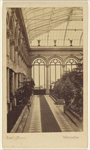 Whitley Court. Interior of Grand Conservatory; Francis Charles Earl, British, active 1860s - 1870s, 1865 - 1870; Albumen silver