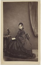 Phyic(?, Middleton my eldest daughter; Ross & Thomson, Scottish, active about 1850s, 1860-1865; Albumen silver print